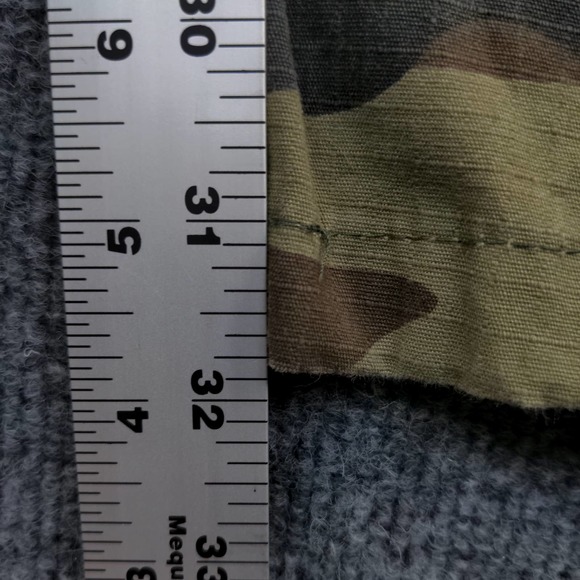 Vanguard Mens Camo Cargo Pants Camo Green Brown Size M Pockets - Picture 5 of 11